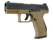 Pistolet de défense Walther PPQ M2 T4E Cal.43 Tan et Noir