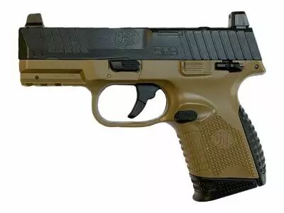 Pistolet FN Herstal FN 509 MRD Spring Dual Tone Noir et FDE