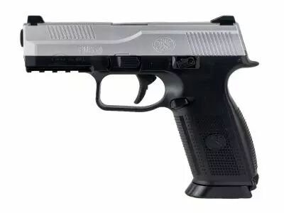 Pistolet FN Herstal FNS-9 Spring Dual Tone Noir et Gris