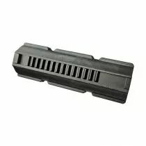 Piston ZERO-SHOCK FPS Softair Fibre Carbone Dents M&eacute;tal AEG