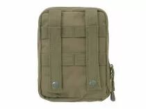 Poche M&eacute;dicale MOLLE IFAK Tactique Airsoft Vert OD