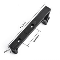 Poignée grip avant Link Curved METAL pour M-Lok et Keymod