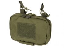 Porte chargeur Double Open Top MOLLE 5.56 avec poche Admin Vert OD