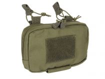 Porte chargeur Double Open Top MOLLE 5.56 avec poche Admin Vert OD