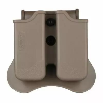 Porte chargeur rigide ABS double TAN/FDE pour P226 M9 P-09