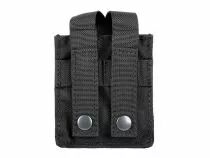 Porte Chargeur Sniper MOLLE Noir pour R&eacute;plique Airsoft
