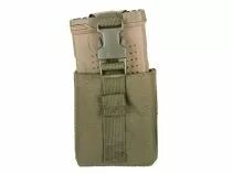 Porte Chargeur Sniper MOLLE Vert OD pour R&eacute;plique Airsoft