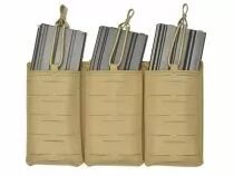 Porte Chargeurs Triple M4 Open Top Laser Cut Tan 5.56