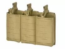 Porte Chargeurs Triple M4 Open Top Laser Cut Tan 5.56