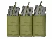 Porte Chargeurs Triple M4 Open Top Laser Cut Vert OD 5.56