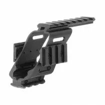 Rail de montage quadruple pour r&eacute;plique de poing