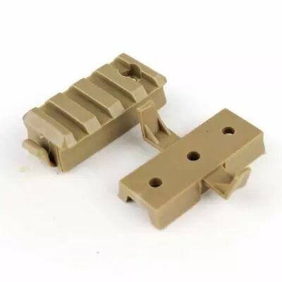 Rail lat�ral RIS Tan pour casque type M9 et FAST MH