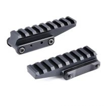 Réhausse type FAST Optic Riser Picatinny Noir