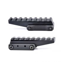 Réhausse type FAST Optic Riser Picatinny Noir