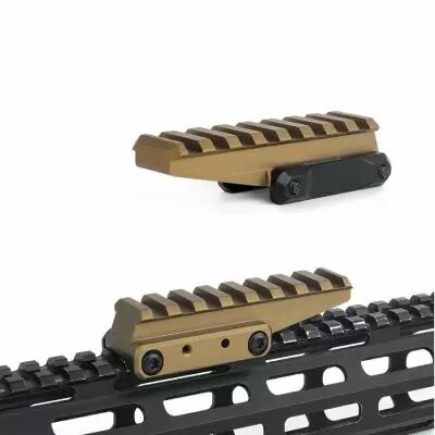 R�hausse type FAST Optic Riser Picatinny Tan
