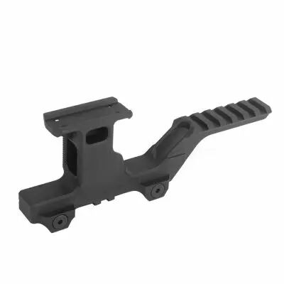 R�hausse type Hydra Noir Picatinny pour Red-Dot Micro T1 et T2