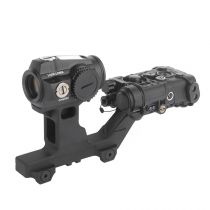 Réhausse type Hydra Noir Picatinny pour Red-Dot Micro T1 et T2