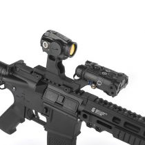 Réhausse type Hydra Noir Picatinny pour Red-Dot Micro T1 et T2