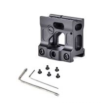 Réhausse type UT FAST Noir Picatinny pour Red-Dot T1 - T2 - Romeo5