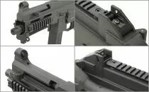 Réplique AEG UMP45 Double Eagle M89A Noir pack complet Airsoft