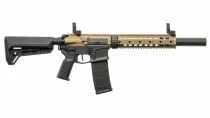 R&eacute;plique airsoft AEG LT-15 GEN2 NSR 12\' Dual tone Tan et Noir pack complet