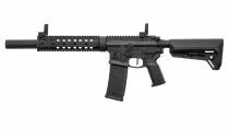Réplique airsoft AEG LT-15CB GEN2 14,5\' SD NSR Noir pack complet