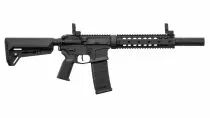 Réplique airsoft AEG LT-15CB GEN2 14,5\' SD NSR Noir pack complet