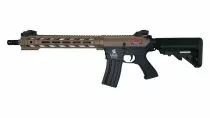 R&eacute;plique airsoft AEG LT-25 G2 M4 SPR Interceptor Dual Tone pack complet