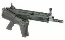 R&eacute;plique airsoft FN Scar-L AEG Noir Gen2 avec mosfet Eshooter