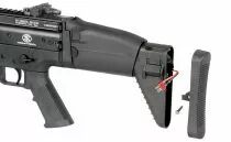 R&eacute;plique airsoft FN Scar-L AEG Noir Gen2 avec mosfet Eshooter