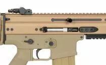 R&eacute;plique airsoft FN Scar-L AEG Tan Gen2 avec mosfet Eshooter