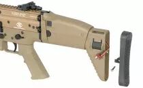 R&eacute;plique airsoft FN Scar-L AEG Tan Gen2 avec mosfet Eshooter