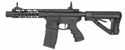 R�plique Airsoft G&G CM16 Wild Hog 7\  noir AEG