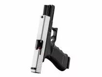 Réplique airsoft GBB Raven EU7 Gaz Blowback Noir/Silver