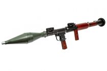 Réplique Airsoft Lance Roquette RPG-7 métal & faux bois pour grenade 40 mm