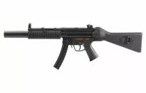 R&eacute;plique airsoft MP5 SD5 AEG Jing Gong 068 Noir