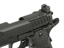 Réplique Airsoft pistolet R604 VII PRO Gaz Blowback full métal Noir