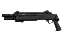 Réplique fusil à pompe FABARM STF12 Short noir Gaz