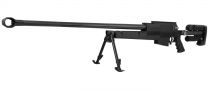 Réplique Sniper PGM 338 Noir Bolt Gaz Full metal + Bipied + Malette rigide