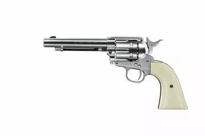 REVOLVER  � PLOMB COLT SAA 45 FINITION NICKEL CO2