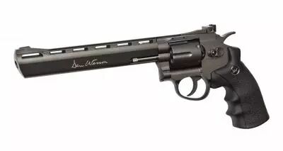REVOLVER DAN WESSON CO2 8\'\' NOIR FULL METAL LOW-POWER 1J