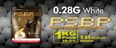 SACHET DE 1 KG 3500 BILLES G&G 0.28 G
