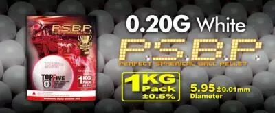 SACHET DE 1 KG 5000 BILLES G&G 0.20 G