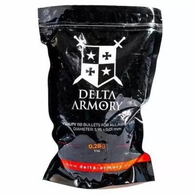 Sachet de 3570 billes 0.28g Delta Armory