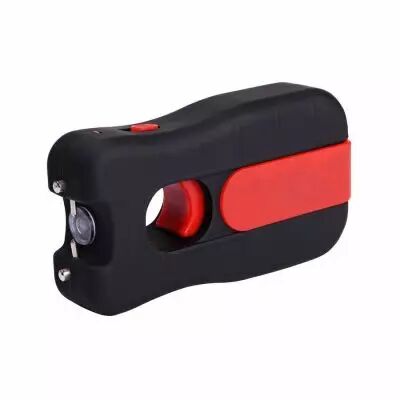 Shocker �lectrique de poing Red Black 3000000 V noir et rouge avec pochette