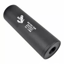 Silencieux Airsoft Cyma Navy Seal 110x35mm filetage 14mm CCW et CW