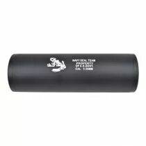 Silencieux Airsoft Cyma Navy Seal 110x35mm filetage 14mm CCW et CW