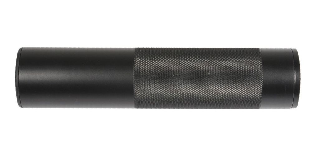 Silencieux Airsoft Métal 14mm Horaire/Anti-Horaire Noir 110mm, ja2307tan  airsoft