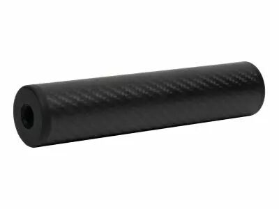 Silencieux Airsoft Swiss Arms Carbone 170x37mm filetage 14mm CW+CCW