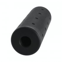 Silencieux JJ Airsoft 110x35mm filetage 14mm + et - Noir